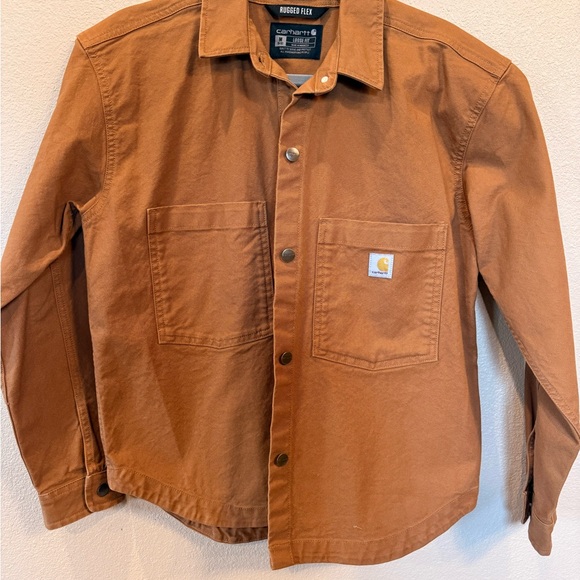 Carhartt Jackets & Blazers - Carhartt Rugged Flex Tan Shirt